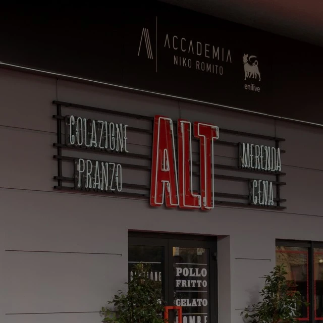 Exterior facade of an ALT restaurant