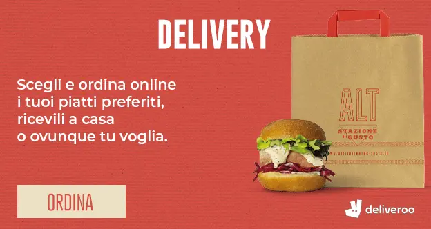 Delivery - Scegli e ordina online i tuoi piatti preferiti, ricevili a casa o ovunque tu voglia. - Ordina - Deliveroo